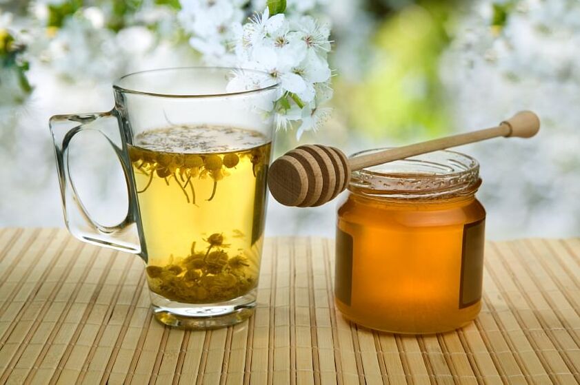 ceai de plante cu miere pentru paraziti